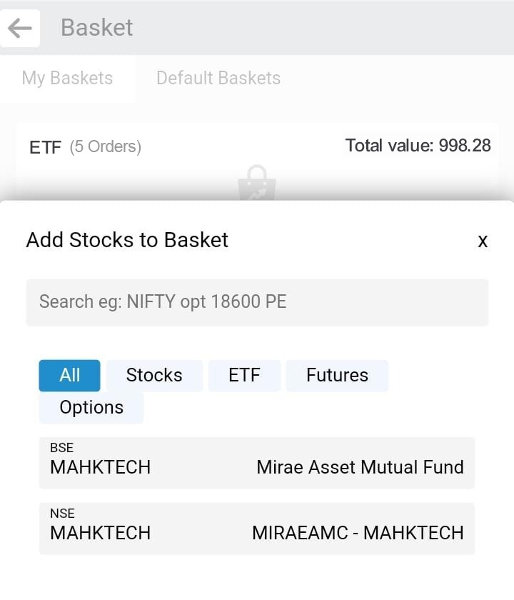 MAHKTECH ETF - Navia app