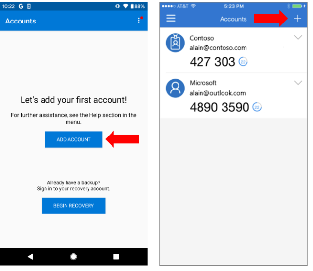 Microsoft Authenticator App 