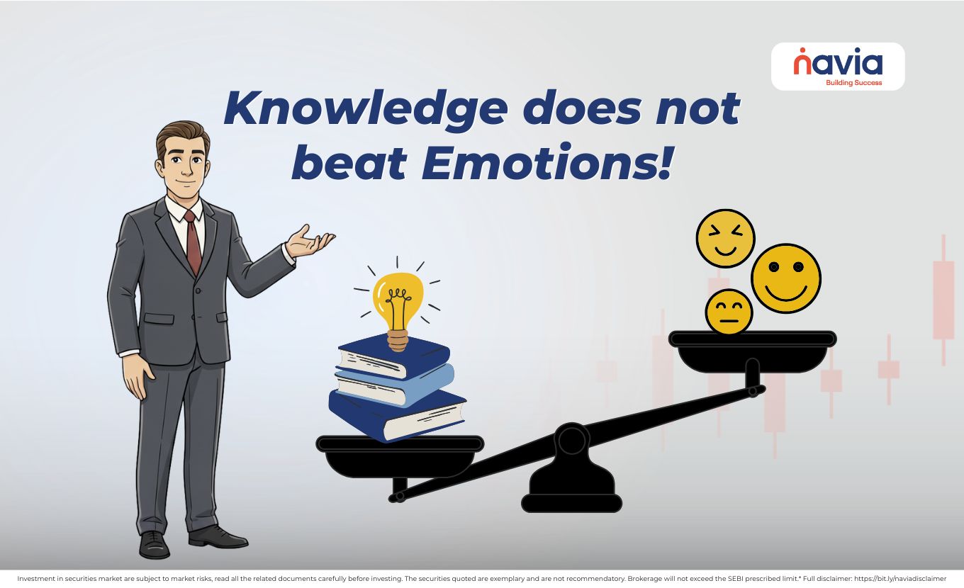 knowledge does not beat emotions!