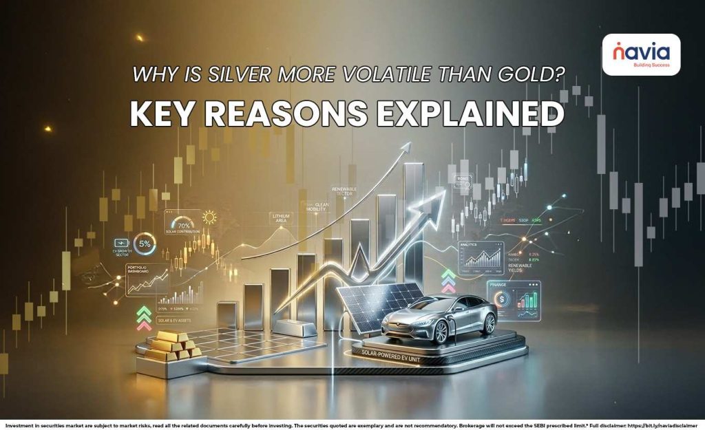 why is silver more volatile than gold