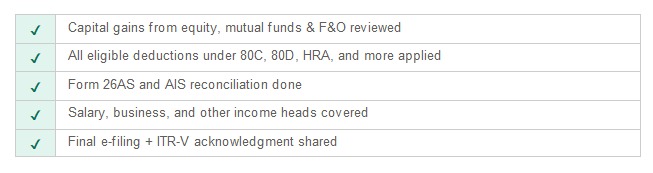 navia itr filling covers