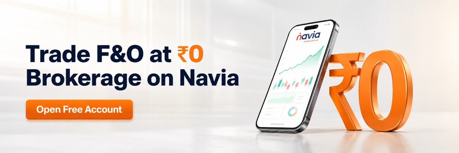 Zero brokerage on eligible F&O with the Navia All in One App