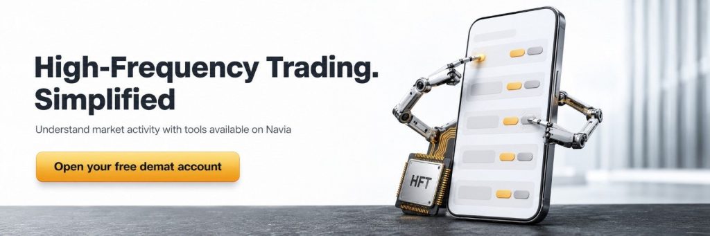 Open a free Navia account for fast order execution as a retail trader