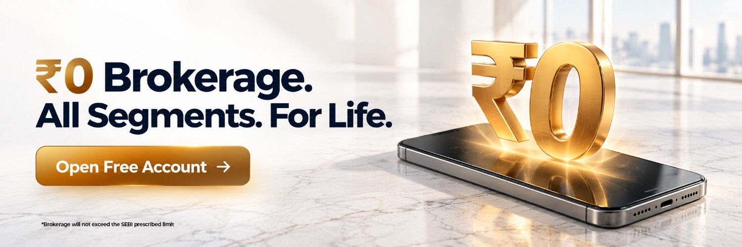 Open a free account with zero brokerage on the Navia All in One App