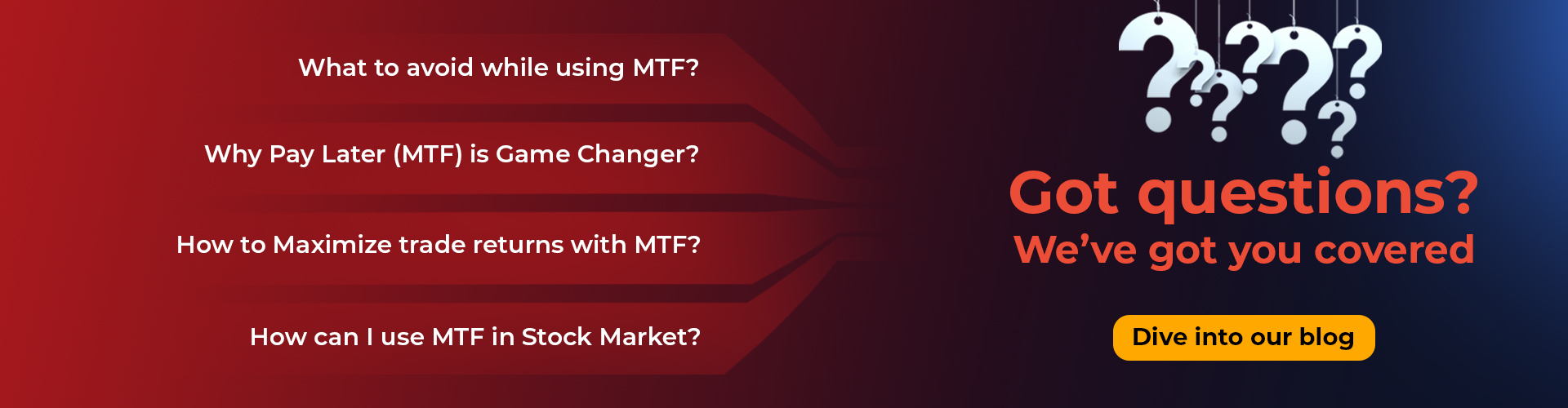 Got questions related to MTF?